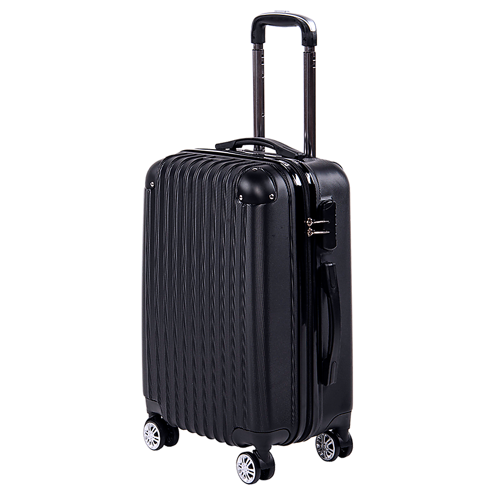 Delegate Suitcases Luggage Set 20 24" 28"Carry On Trolley TSA Travel Bag"